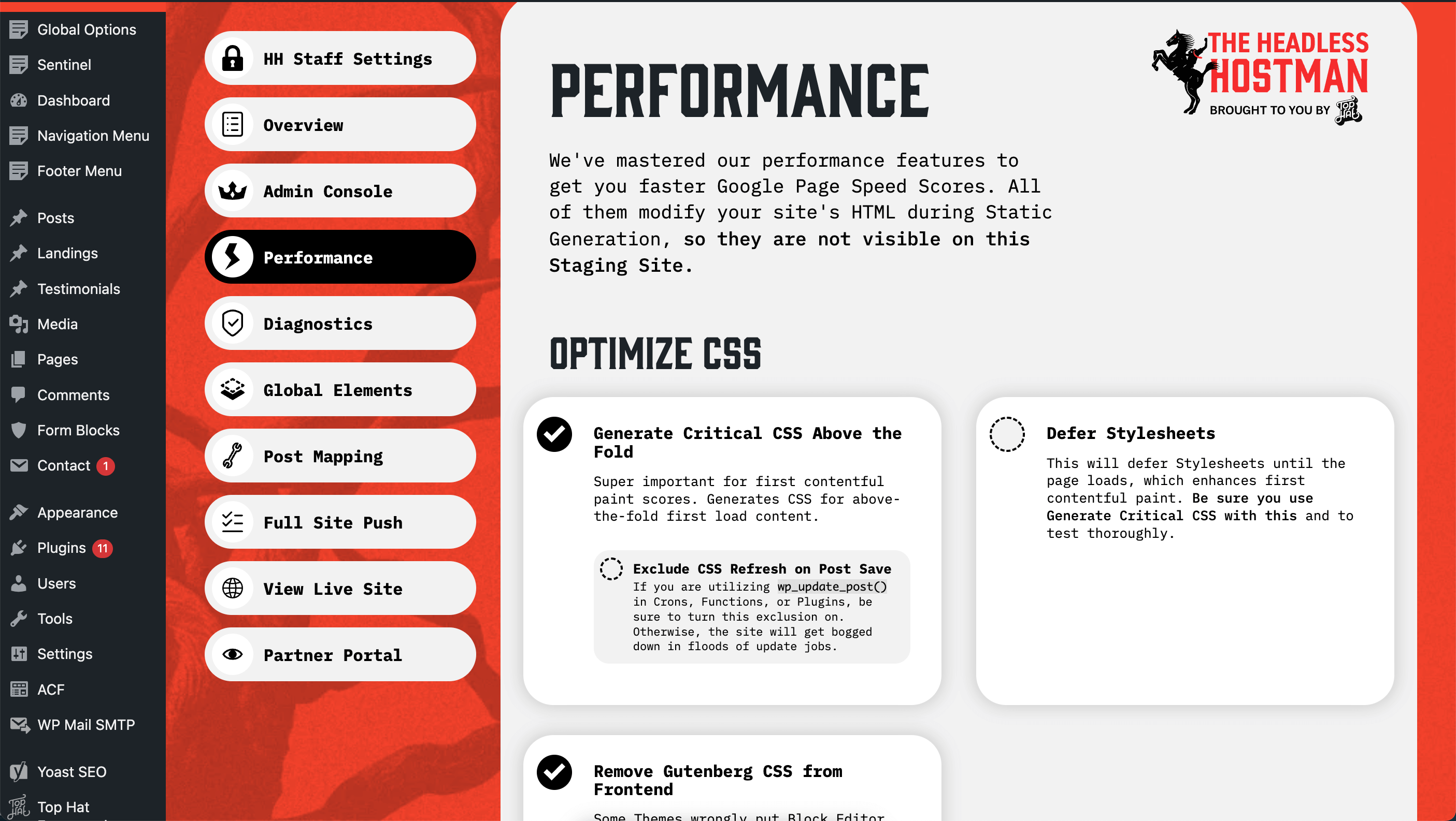 Critical CSS generation